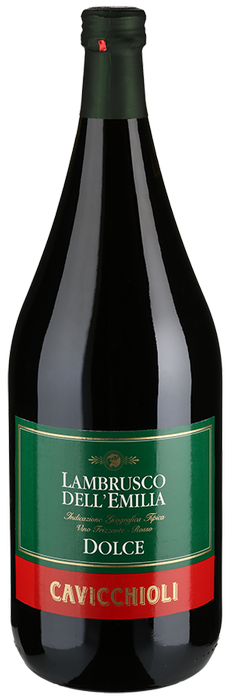 Lambrusco del Emiglia Amabile Magnum 1,5 L-Magnum Flasche