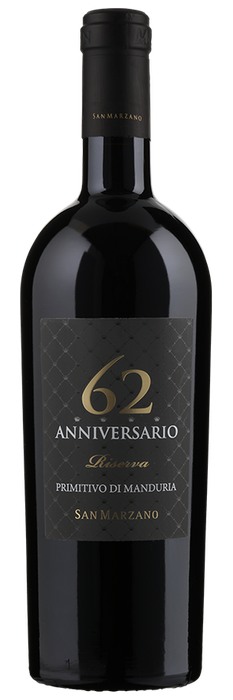 Anniversario 62 Primitivo di Manduria Riserva
