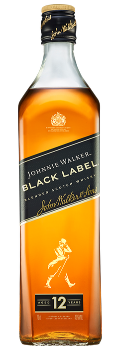 Johnnie Walker Black Label Blended Scotch 12 Jahre
