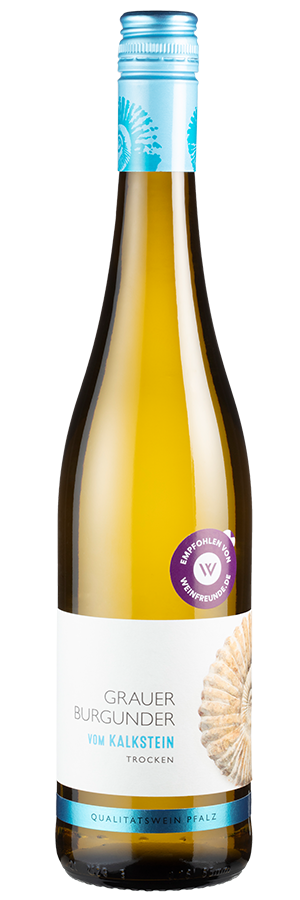 Grauer Burgunder vom Kalkstein trocken