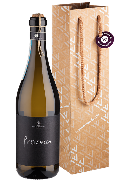 Prosecco Frizzante mit Geschenktasche