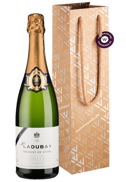 Crémant de Loire Réserve mit Geschenktasche
