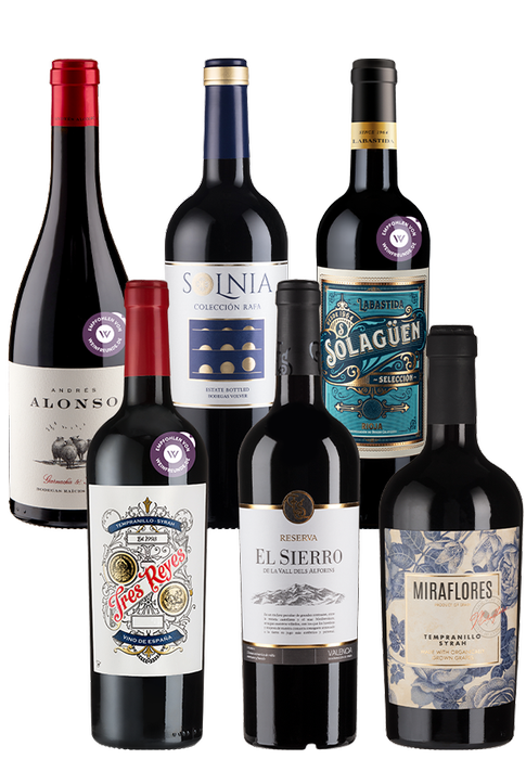 6er-Paket Spanische Rotweine