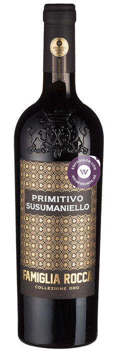 Famiglia Rocca Primitivo Susumaniello Collezione Oro