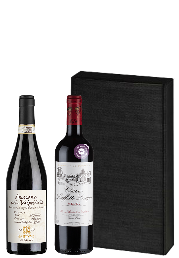 2er-Rotwein Geschenkset Premium