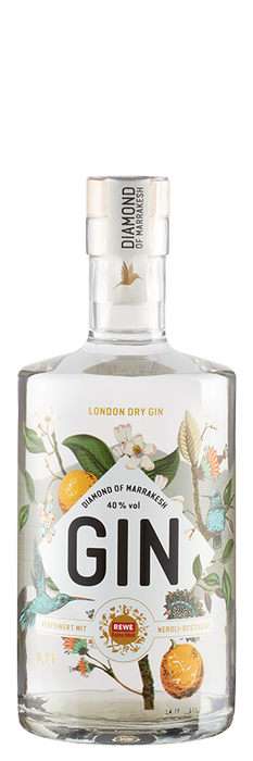REWE Feine Welt London Dry Gin Diamond of Marrakesh - 0,7L