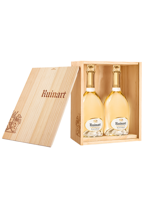 Ruinart Champagner Blanc de Blancs 2x0,75l Holzkiste