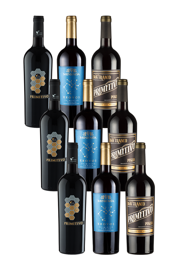 9er-Paket Primitivo Favoriten