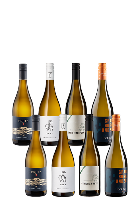 8er-Paket Best of Grauburgunder