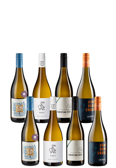 8er-Paket Best of Grauburgunder