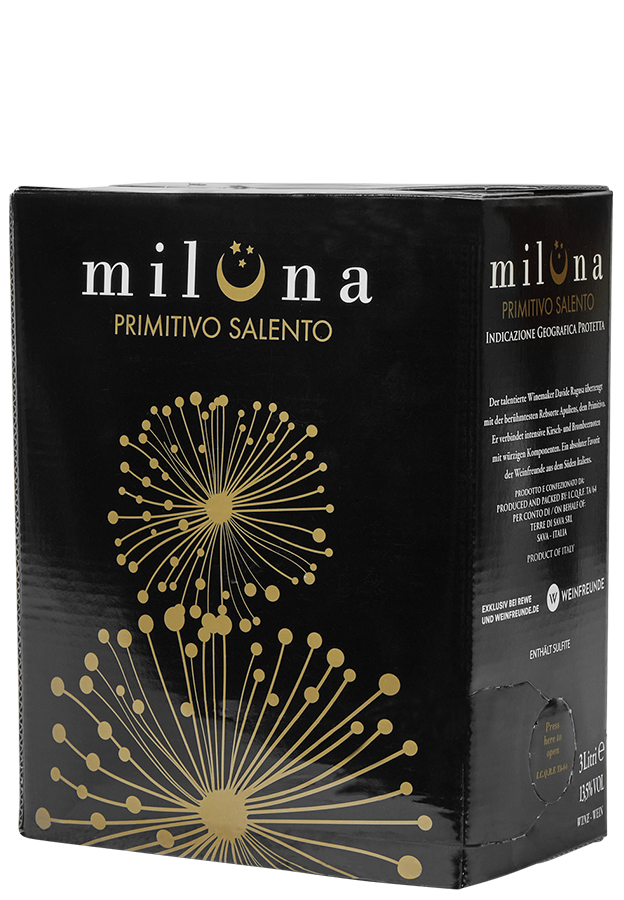 Miluna Primitivo Salento Bag-in-Box - 3,0 L