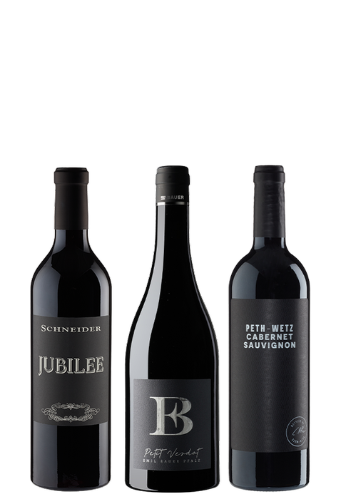 3er-Paket Rotwein-Stars