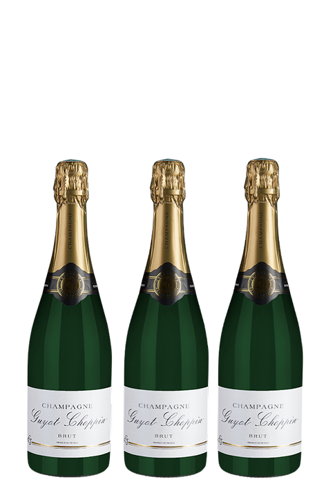 3er-Paket Champagner