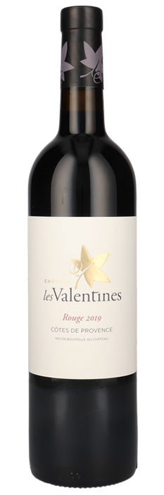 Château Les Valentines rouge Côtes de Provence (Bio)