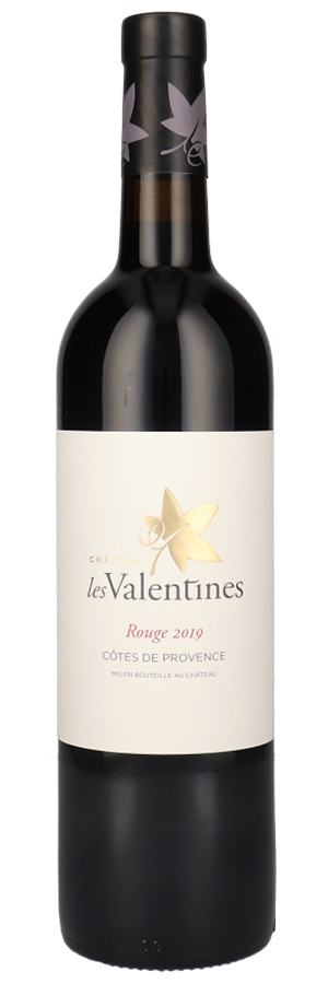 Château Les Valentines rouge Côtes de Provence (Bio)