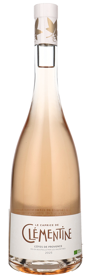 Caprice de Clementine rosé Côtes de Provence (Bio)