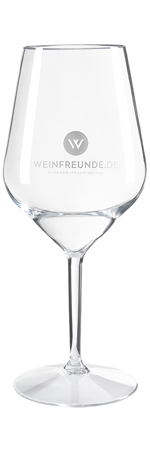Weinglas Acryl Weinfreunde