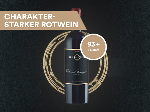 Charakterstarker rotwein - Rings Cabernet Sauvignon Tonneau