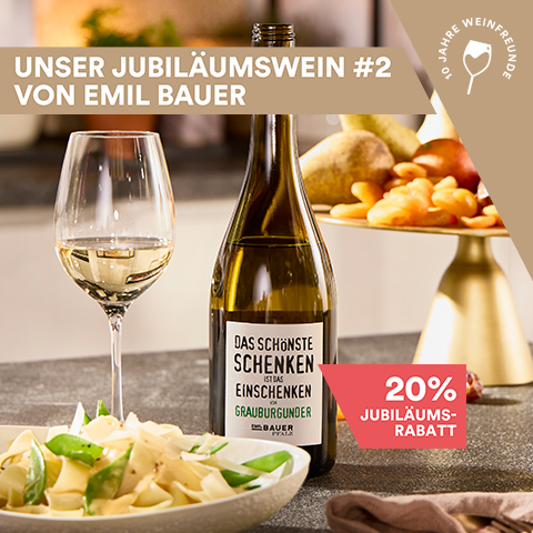 Jubiläumswein #2 von Emil Bauer