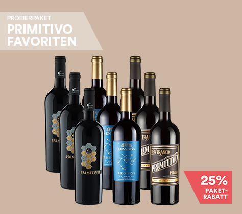Probierpaket Primitivo Favoriten