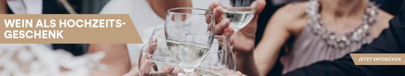 Wein als Hochzeitsgeschenk