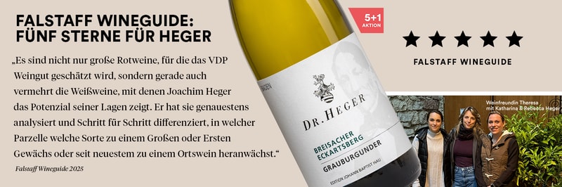 Breisacher Eckartsberg Grauburgunder Erste Lage trocken 2023 Heger