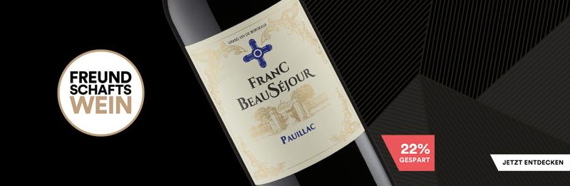 Freundschaftswein Les Capucins Franc Beauséjour Pauillac 2022