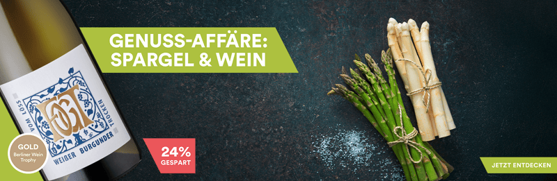 Wein zu Spargel
