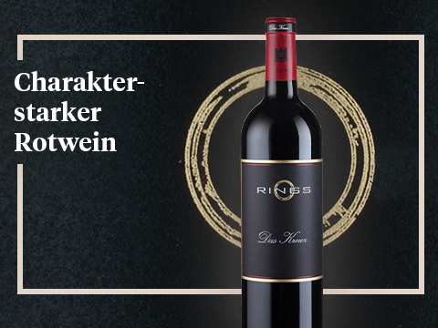 Charakterstarker Rotwein Rings