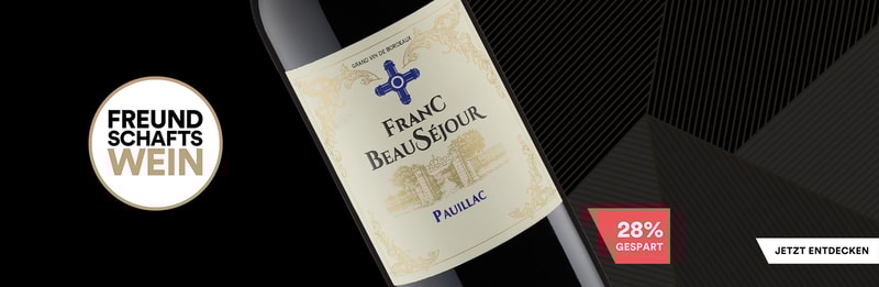 Freundschaftswein Les Capucins Franc Beauséjour Pauillac 2022