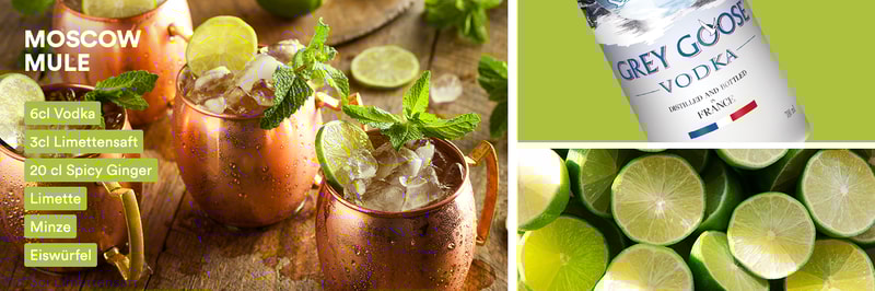 Moscow Mule Rezept