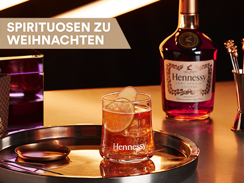 Spirituosen zu Weihnachten