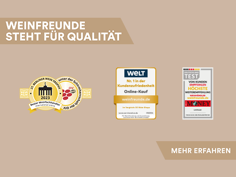 Weinfreunde Auszeichnungen & Siegel