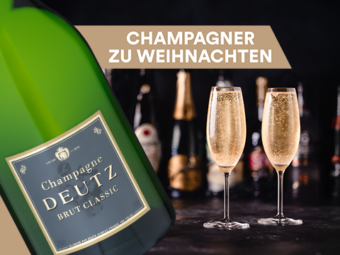 Champagner zum Anstoßen