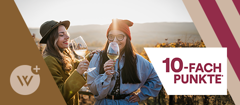 Weinfreunde+ Punkte-Boost zum 10. Jubiläum