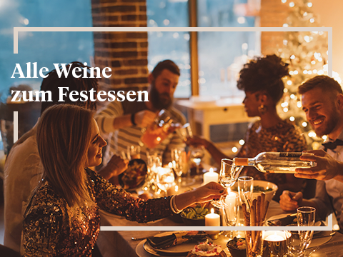 Wein zum Festessen
