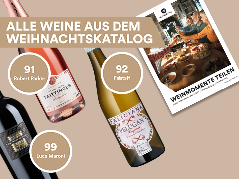 Alle Weine aus dem Weihnachtskatalog