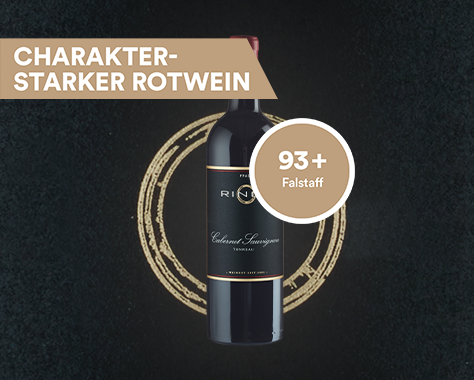 Charakterstarker Rotwein Rings