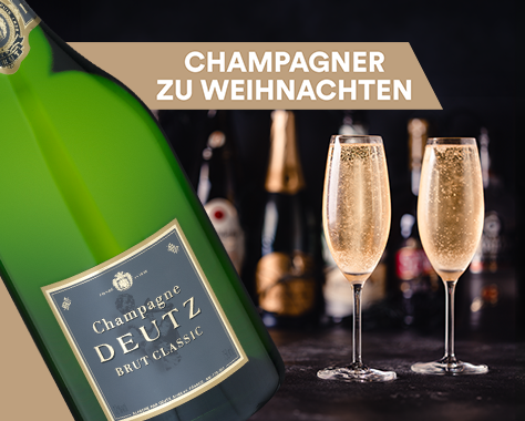 Champagner zum Anstoßen