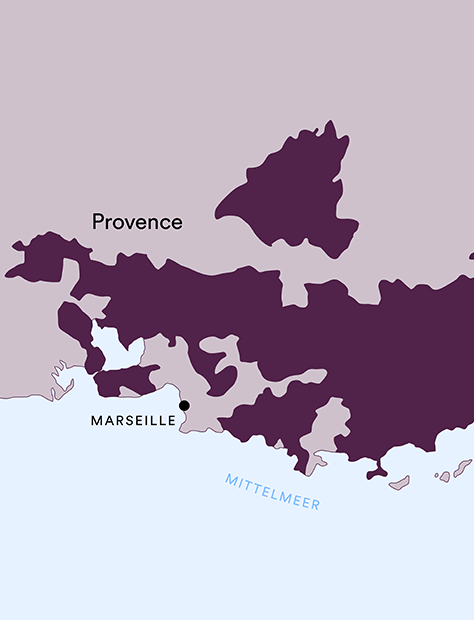 Provence Karte