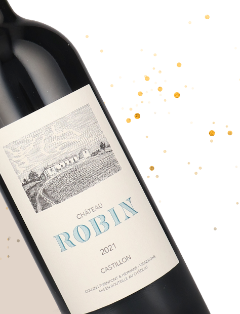 6er Original Holzkiste - Château Robin 2021