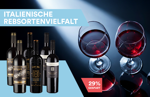 6er-Paket Italienische Rebsortenvielfalt