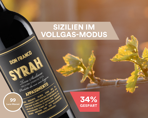  Don Franco Syrah Terre Siciliane Leggero Appassimento 2024 Cantine Ermes