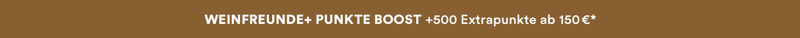 Weinfreunde+ Punkte-Boost