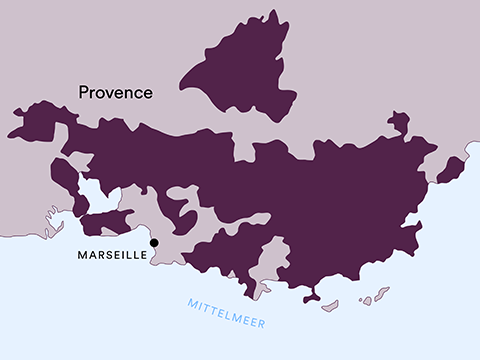 Provence Karte