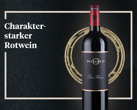 Charakterstarker Rotwein Rings