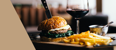 Wein zu Burger