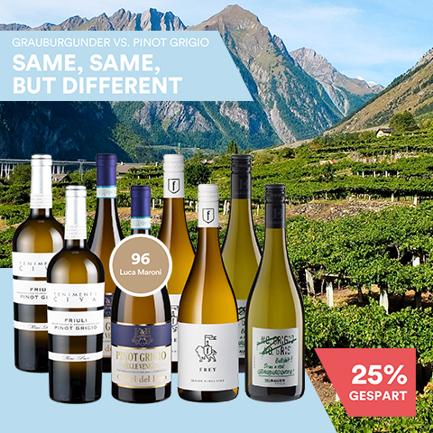 Rebsorten Duell Pinot Grigio vs GB