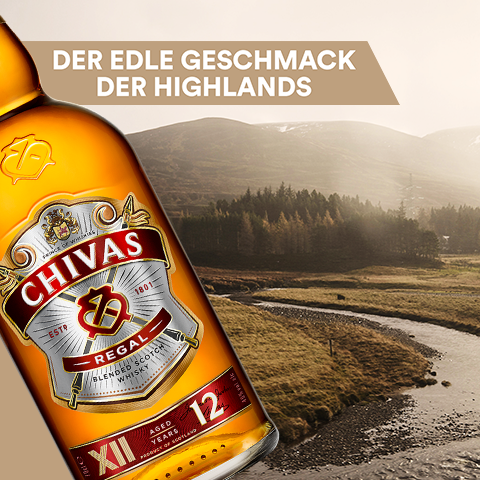 Chivas Regal Blended Scotch Whisky 12 Jahre