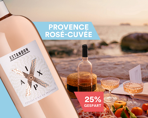 X Coteaux d'aix en Provence Rosé Estandon 